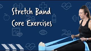 Stretch Band Core Exercises [upl. by Photima]