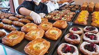 매일 굽는 14가지 페스츄리 늦게가면 다 팔려서 없다는 인사동 핫플  Making 14 kinds of pastries every day  Korean street food [upl. by Nelsen255]