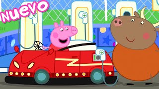 Los Cuentos de Peppa la Cerdita  Auto eléctrico  NUEVOS Episodios de Peppa Pig [upl. by Amo]