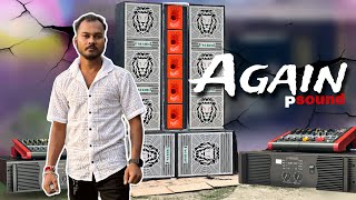 Plazma Model Tiger Jali 315 Dj Setup  3600W Top And 3100W BassAmplifier Audiotone MT1602 [upl. by Linetta]