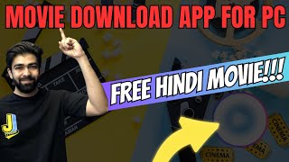 Free Movie download app for PC  How to download Hindi movies from Website [upl. by Ridgley864]