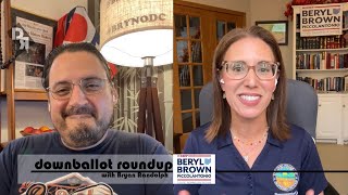 Downballot Roundup Ep 19 Representative Beryl BrownPiccolantonio OH House 4 [upl. by Philippe]