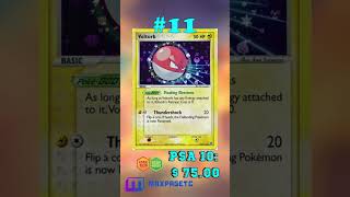 Top 15 Voltorb Pokémon Cards tcgpokémonvoltorb [upl. by Navinod300]