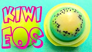 DIY KIWI EOS  How to Make EOS Lip Balm [upl. by Ano517]