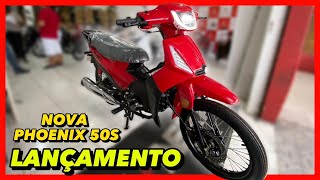 NOVA SHINERAY PHOENIX S 50CC 2023 EM DETALHES  PREÇO [upl. by Tomi]