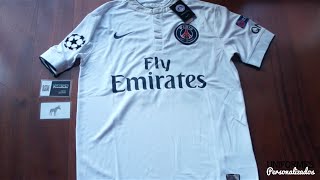 PSG 1415 Playera Visitante UEFA Champions League [upl. by Terti484]