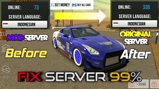 NEW🔥  how to fix original server login to mod server  car parking multiplayer [upl. by Accebor]