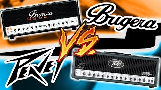 Peavey 6505 vs Bugera 6262 Shootout Comparison  Cheap Tube Amp vs Real Deal [upl. by Georgianne399]