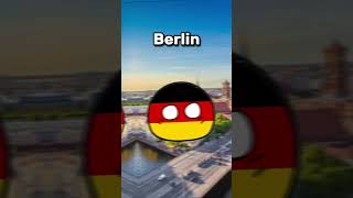 Cities in Europe crazy Summer Dance😎 country shorts countryball Polandball map Europe Dance [upl. by Emerick677]