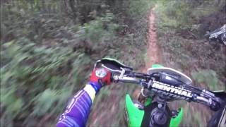 5 Acelerando o brinquedo novo KLX 450 [upl. by Farman]