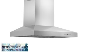 Professional Wall Mount Range Hood in Stainless Steel 69760 ZLINE 60 in Review [upl. by Jeana549]