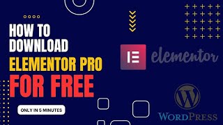 Complete Elementor Pro Plugin For Free With License Key  NULLED PHP SCRIPTS [upl. by Leasia]