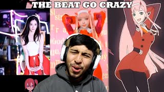 TikTok DANCE Anime ZERO TWO Compilation  izantachi tiktok anime zero two full song REACTION [upl. by Handal]