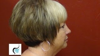 Short Stacked Wispy Womens Hairstyle [upl. by Holman]