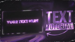 AE LIKE TEXT ON ALIGHT MOTION \  Glow Text Tutorial  free xml preset [upl. by Cutter]