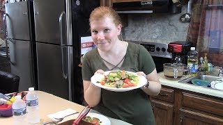 Honey Pork Stir Fry on Pasta  with Shopping Haul  Copper Chef [upl. by Inittirb634]