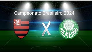 Previsão Campeonato Brasileiro Flamengo x Palmeiras [upl. by Atileda]