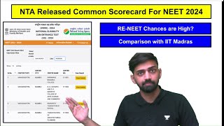 NTA Released Common Scorecard of NEET 2024  NEET 2024 Latest Update  NTA Latest update NEET 2024 [upl. by Kipp494]