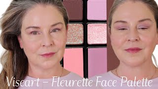 Viseart Fleurette Face Palette  Amour  A mellow video amp an ethereal lilac Spring look [upl. by Beatrix]