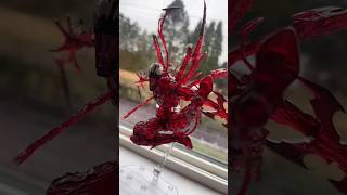 Loving this carnage 😈revoltech amazingyamaguchi carnage venom figure shfiguarts display [upl. by Cyna]