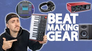 The GEAR You Need to Start MAKING BEATS Beat Making Equipment Essentials [upl. by Ennahoj]