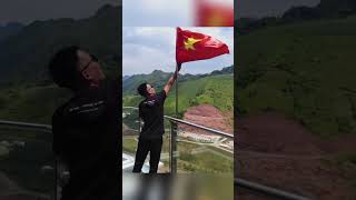 Flag trend Vietnam  Quang Linh Vlogs flagtrend troll trollface shorts quanglinhvlogs [upl. by Heindrick569]