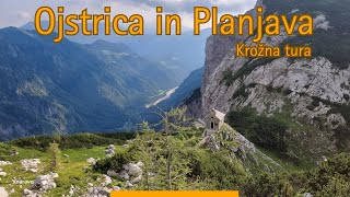 Ojstrica in Planjava iz planine Podvežak  Molička planina  pl Korošica [upl. by Carrew]