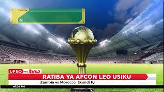 Michuano ya AFCON yachacha kwenye ratiba [upl. by Alraep]