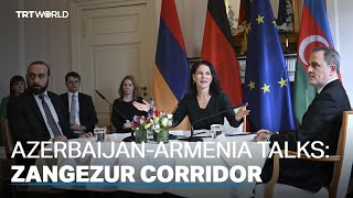 AzerbaijanArmenia talks focus on Zangezur corridor [upl. by Omero]