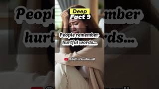 People remember hurtful words shorts psychologyfacts subscribe shortsvideo lifefacts [upl. by Enaud349]