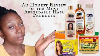 I Used the Most Popular Natural Hair Products amp THIS IS HOW I FEEL  Affordable products in Nigeria [upl. by Nodarse]