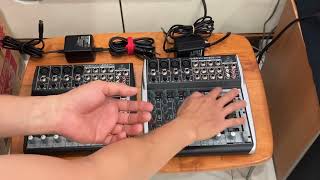 Mixer Behringer Xenyx 1202FX vs QX 1202 USB Nhỏ nhưng Chất [upl. by Leerzej]