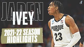 Consensus AllAmerican Jaden Ivey 202122 Season Highlights  173 PPG 49 RPG 31 APG [upl. by Harat769]