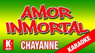 🎤 Karaoke AMOR INMORTAL Chayanne karaokelatino chayanne [upl. by Redep]