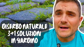 3 SOLUZIONI 1 PER UN DISERBO NATURALE [upl. by Enoj]