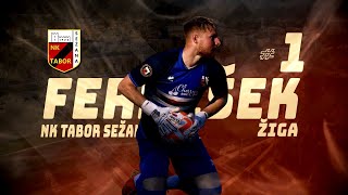 Žiga Fermišek ● NK Tabor Sežana ● GK ● 202324 Highlights [upl. by Innaig]