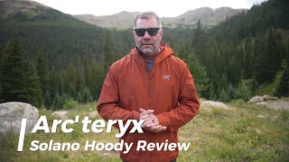 Arcteryx Solano Hoody  GoreTex INFINIUM Windproof and Casual Style [upl. by Heim]