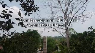 Construcción de Muro para Instalación de Acometida Mufa Cap1 [upl. by Giordano]