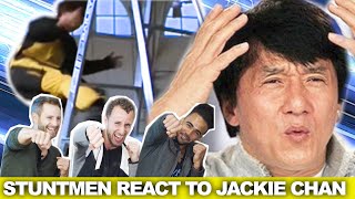 Hollywood Stuntmen React to JACKIE CHAN [upl. by Dier705]