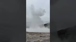 Geyser explosion in Iceland iceland [upl. by Cr]