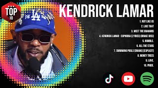 Kendrick Lamar Greatest Hits Playlist  Top 100 Artists To Listen in 2024 [upl. by Elleivap]