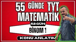 BİNOM 1 55 Günde TYT Matematik Kampı  52 Gün  TYT Matematik [upl. by Garneau]