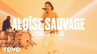 Aloïse Sauvage  Lorage Live  Vevo DSCVR [upl. by Jemie]