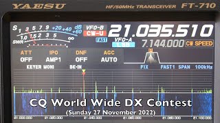 CQ World Wide DX Contest CW [upl. by Eves]