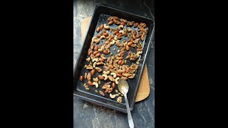 Homemade Spiced Nuts  Garam Masala Nuts Indian Style shorts [upl. by Delia]