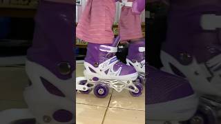 trying out new roller skates  nyobain sepatu roda baru newrollerskates funny skates cute [upl. by Beora]