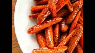 Honey Glazed Oven Roasted Carrots Recipe [upl. by Airekahs186]