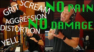 How to Scream Add Distortion Yell and Sing Aggressively WITHOUT Hurting Your Voice 3 Steps [upl. by Stanton834]