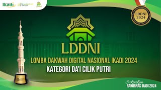 LDDNI 2024  Dai Cilik Putri  Shafa Alufi Mahya  Provinsi Jawa Barat [upl. by Lordan]