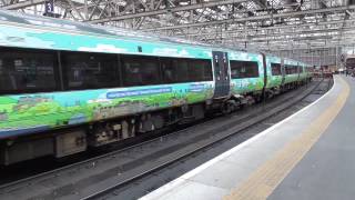 Borders Railway 170414 at Glasgow Central 220316 [upl. by Aenel964]